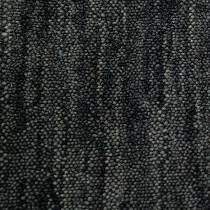 Theko Handgeweven UNI-tapijt Holi 90x160 cm - Donkergrijs