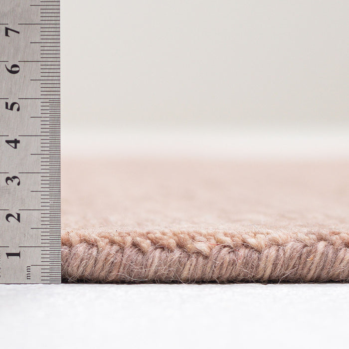 Theko Handgeweven UNI-tapijt Holi 90x160 cm - Beige