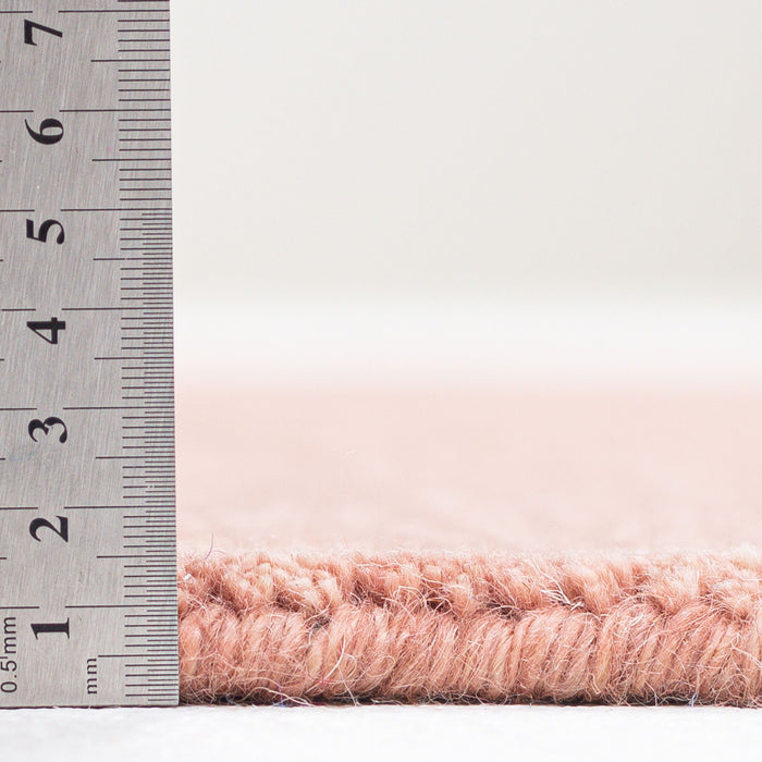 Theko Handgeweven UNI-tapijt Holi 40x60 cm - Roze