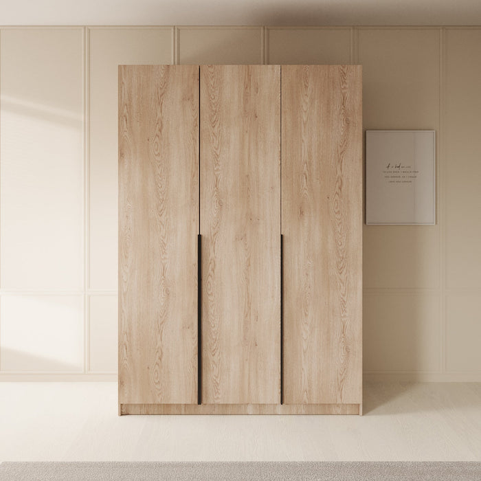 Meubella - Kledingkast Sabre - Eiken - 150 cm