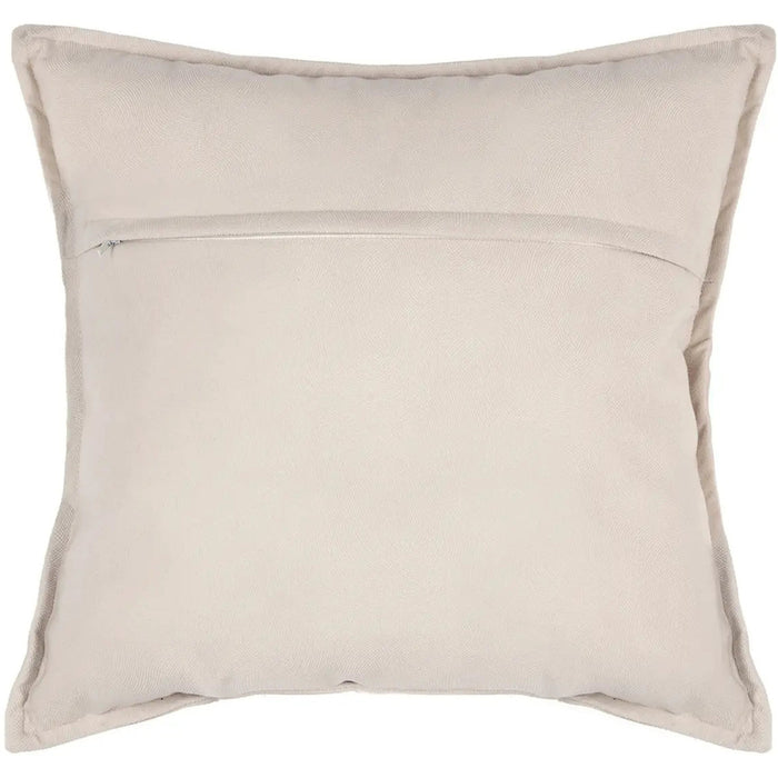 Atmosphera Bank|sierkussens Sophia - 55 x 55 cm - Ivoor wit