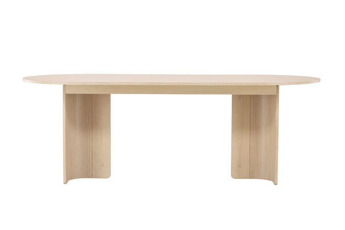 Fjôrd - Eettafel Rond - Naturel - 220x100x75cm - Tyresö