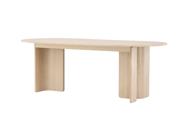 Fjôrd - Eettafel Rond - Naturel - 220x100x75cm - Tyresö