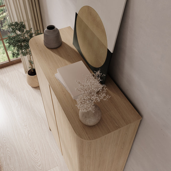 Meubella - Barbados - Dressoir - Eiken - 103x39x132 cm