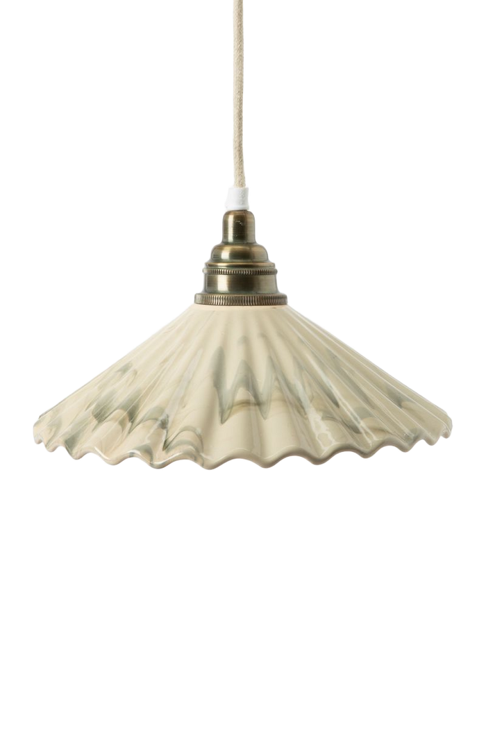 Sissy-Boy Groene hanglamp met ruffle