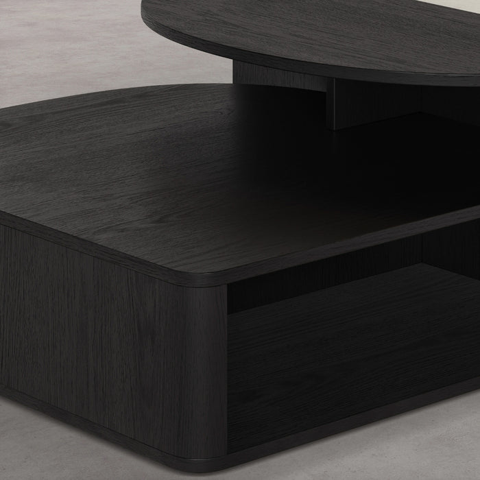 by fonQ Brikk Bijzettafel - Essen / Zwart