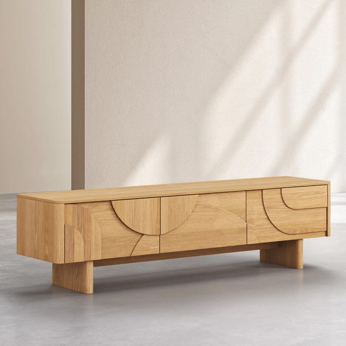 by fonQ Brikk Tv-meubel - Eiken / Naturel