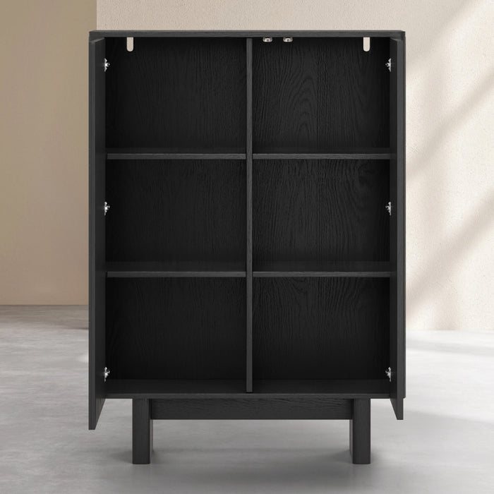 by fonQ Brikk Wandkast - Essen / Zwart