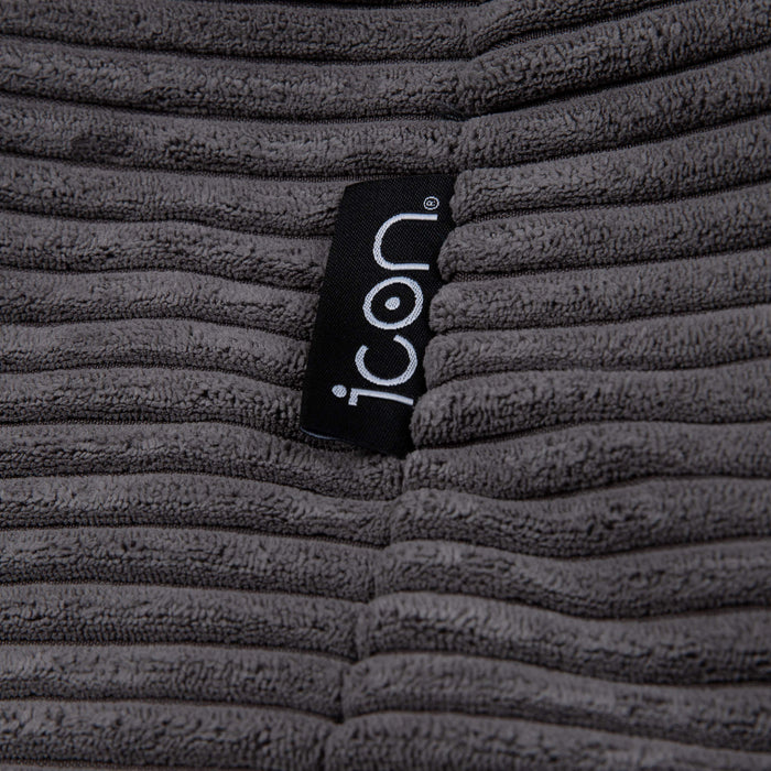 icon Dalton Zitzak - Ribfluweel - Houtskool