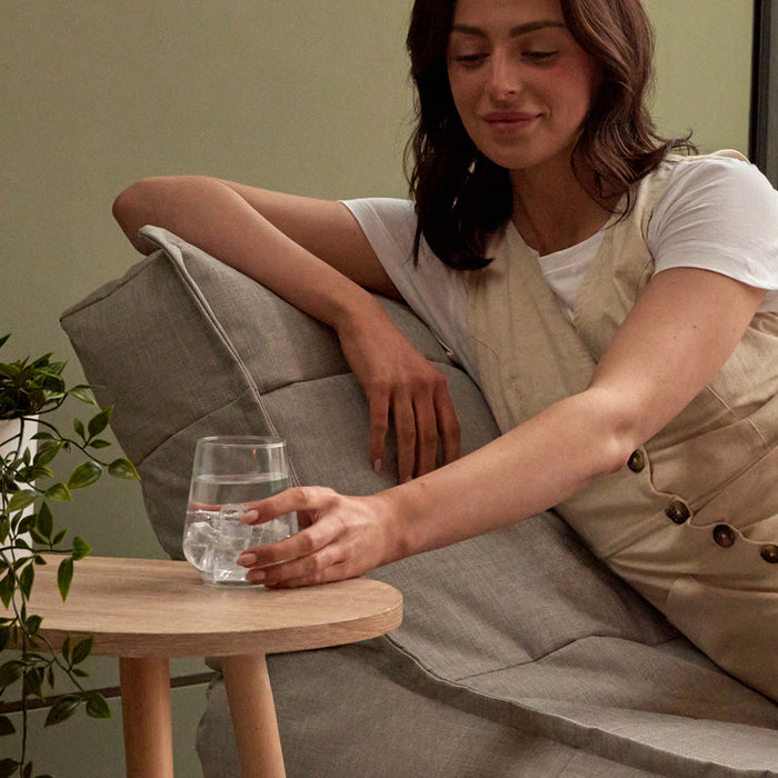 icon Dolce Lounge Zitzak - Binnen en Buiten - Grijs