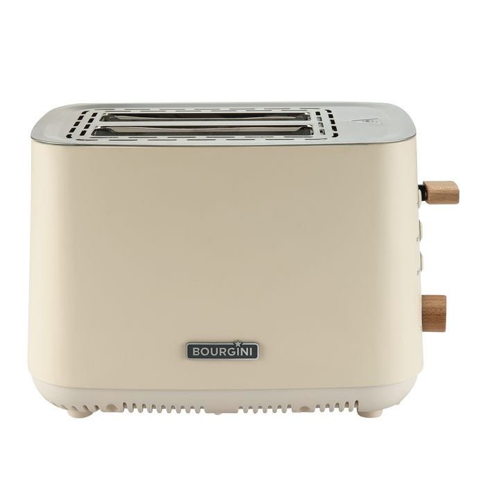 Bourgini Harmony Ontbijtset – Waterkoker & Broodrooster – RVS