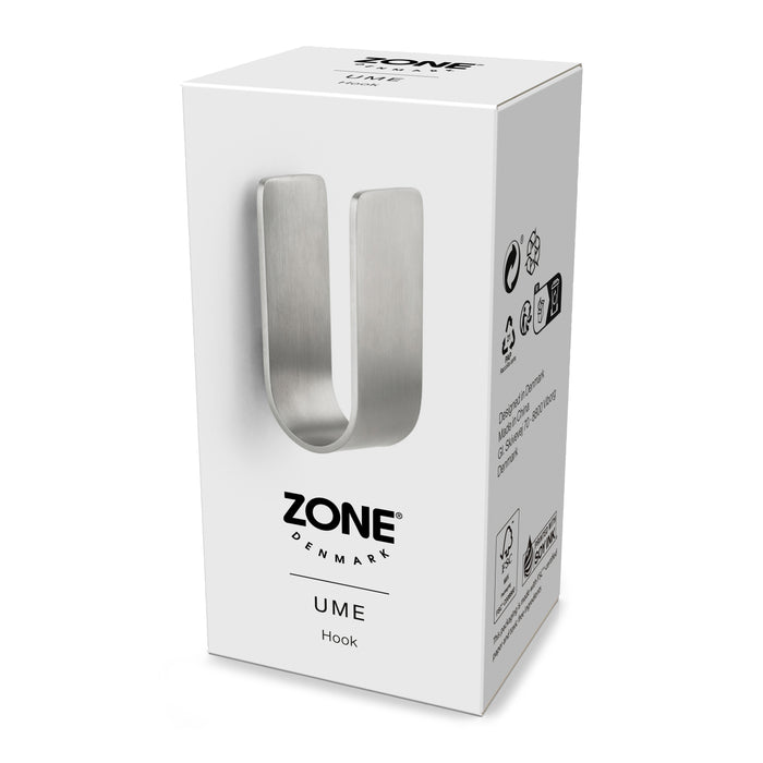 Zone Denmark Ume Handdoekhaak - Zilver