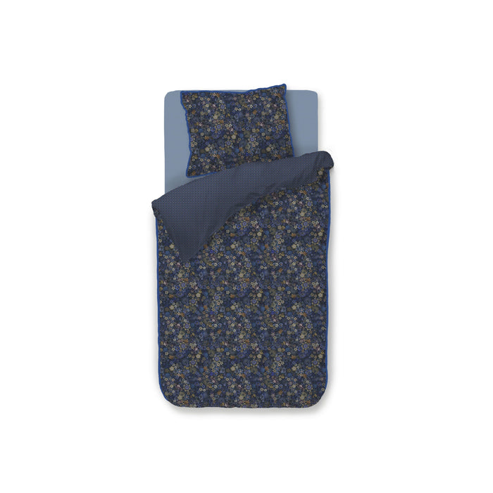 Pip Studio Tutti I Fiori Dekbedovertrek 140 x 200/220 cm - Donkerblauw
