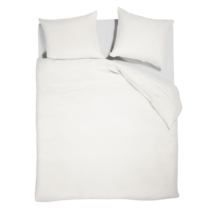 vtwonen Gentle Embrace Dekbedovertrek 200 x 200/220 cm - Wit