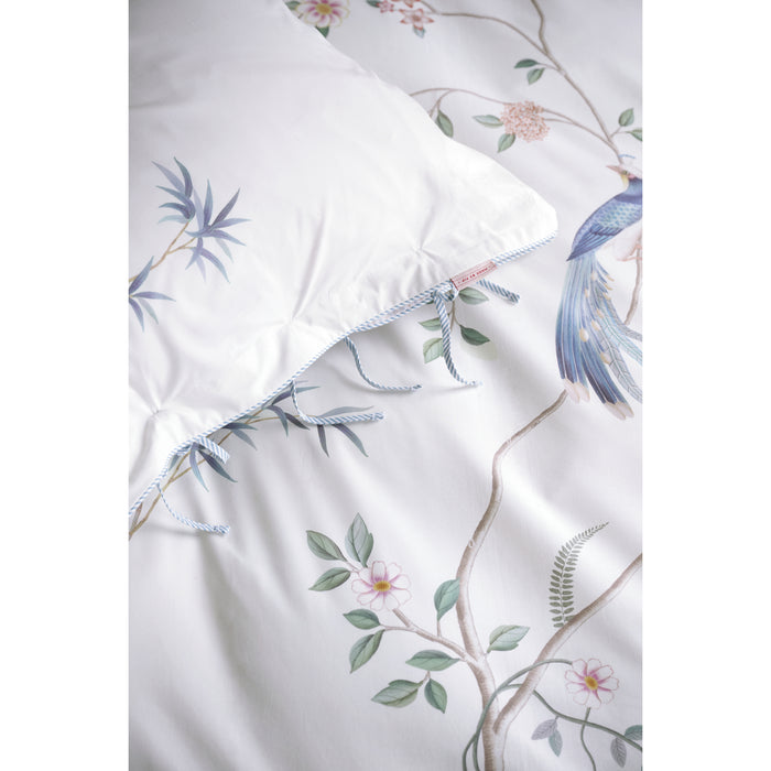Pip Studio Bamboo Blossom Dekbedovertrek 240 x 200/220 cm - Wit