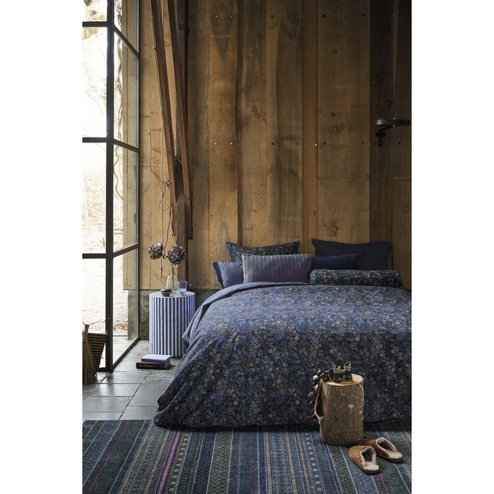 Pip Studio Tutti I Fiori Dekbedovertrek 140 x 200/220 cm - Donkerblauw