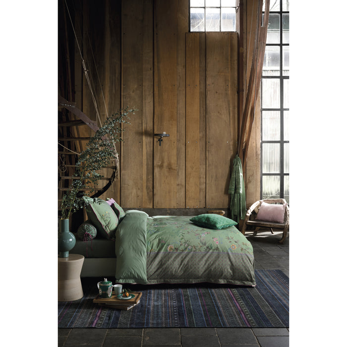 Pip Studio Bustani Dekbedovertrek 140 x 200/220 cm - Blauw