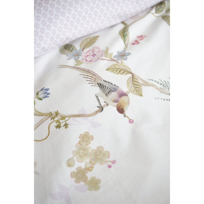 Pip Studio Bustani Dekbedovertrek 200 x 200/220 cm - Wit