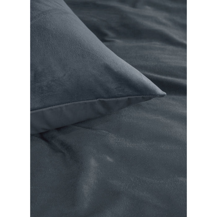 Ambiante Velvety Dekbedovertrek 200 x 200/220 cm - Blauw
