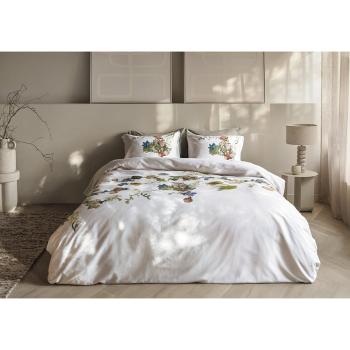 Beddinghouse x Van Gogh Museum Guirlande des Fleurs Dekbedovertrek 200 x 200/220 cm - Zand