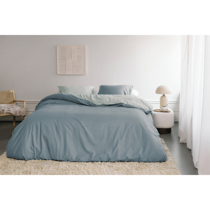 Beddinghouse Warm Dekbedovertrek 140 x 200/220 cm - Blauw