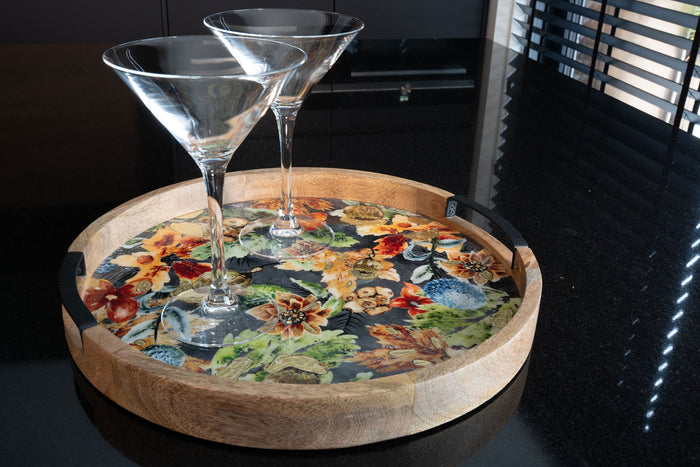 TS Collection - Dienblad Berry blue - 35x4