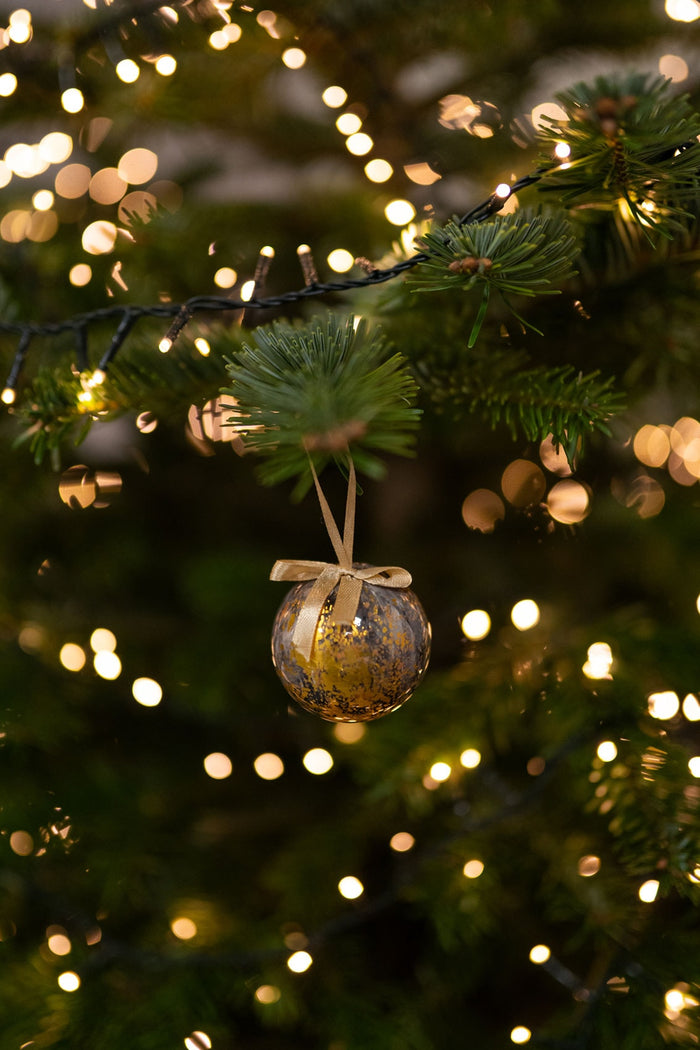 TS Collection - Kerstbal Shadow gold - Los