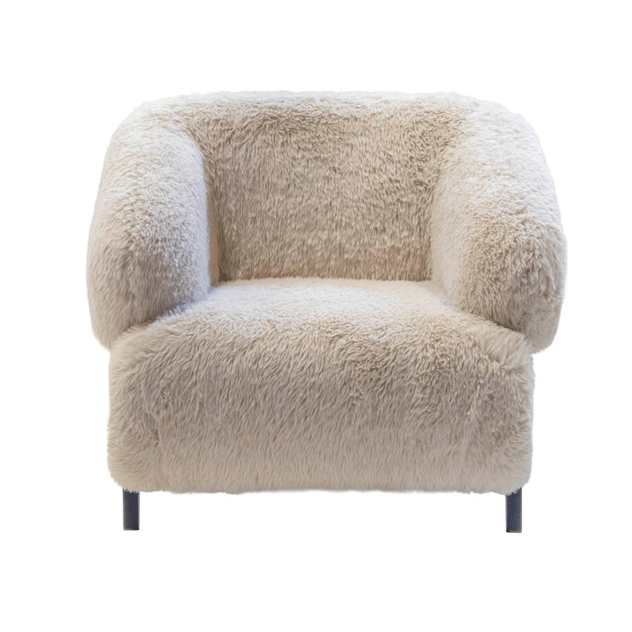 DÉJA Living - Fauteuil Taupe Stof - 91x86x77cm - Espe