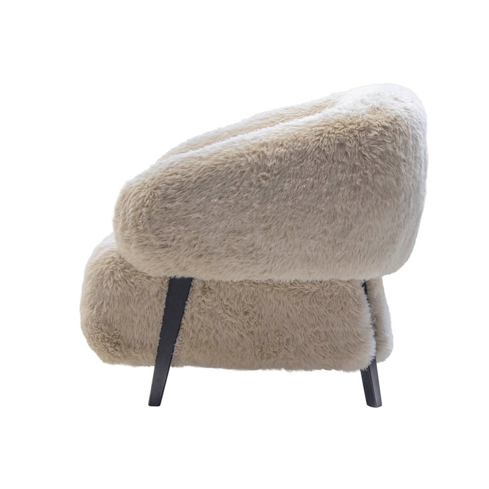 DÉJA Living - Fauteuil Taupe Stof - 91x86x77cm - Espe