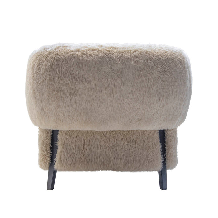 DÉJA Living - Fauteuil Taupe Stof - 91x86x77cm - Espe