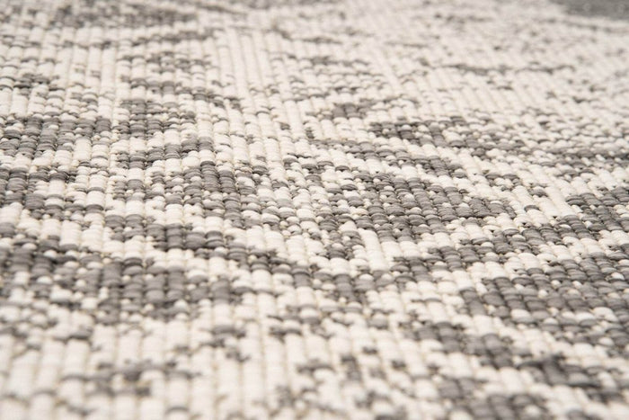 Buiten vloerkleed Frost - Grijs|Wit - dubbelzijdig - EVA Interior