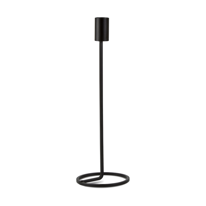 Villa Collection Amat kandelaar zwart - ø 9,5 x 28,5 cm