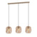 EGLO Romazzina Hanglamp - E27 - 90 cm - Zandkleur