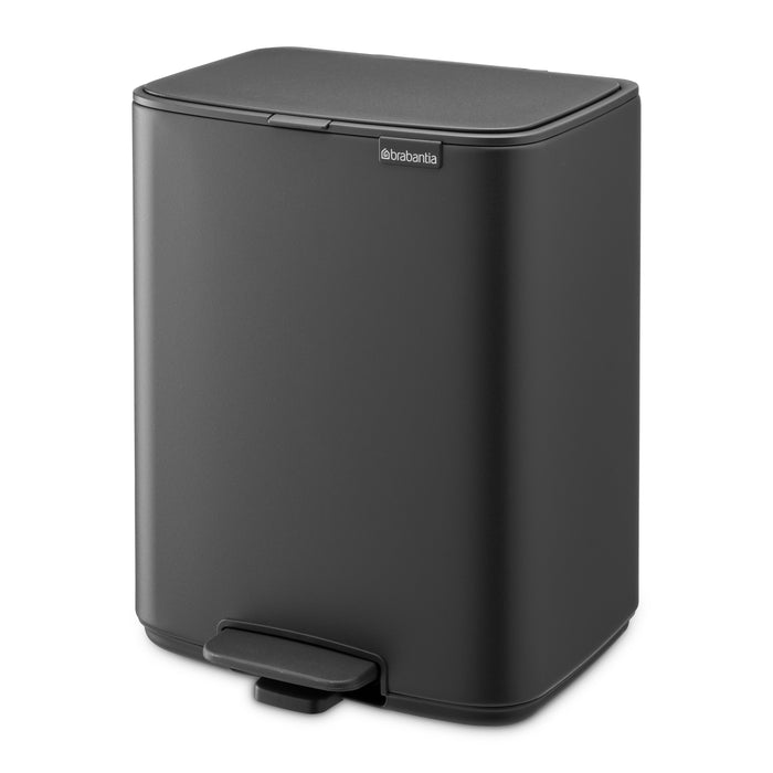 Brabantia Bo Pedaalemmer 12 L - Mineral Infinite Grey