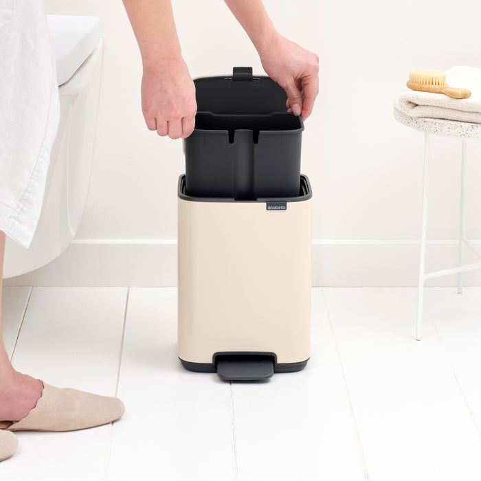 Brabantia Bo Pedaalemmer 4 L - Soft Beige