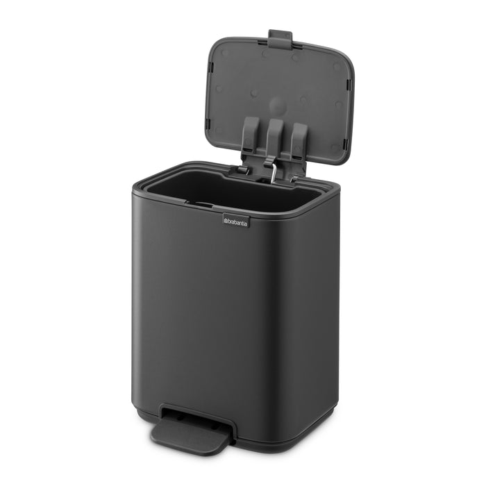 Brabantia Bo Pedaalemmer 4 L - Mineral Infinite Grey