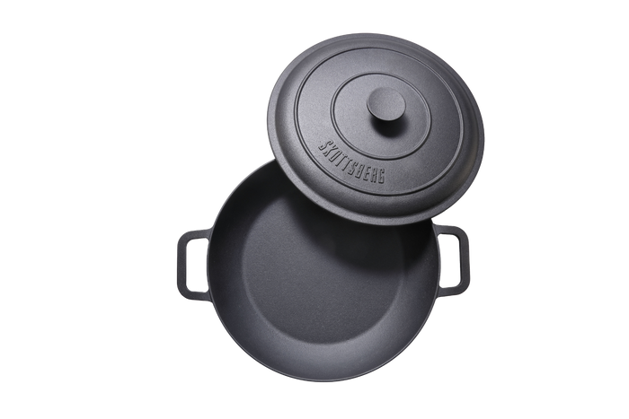 Skottsberg - Cast Iron - Hapjespan - Gietijzer - Inductie -31,5 cm