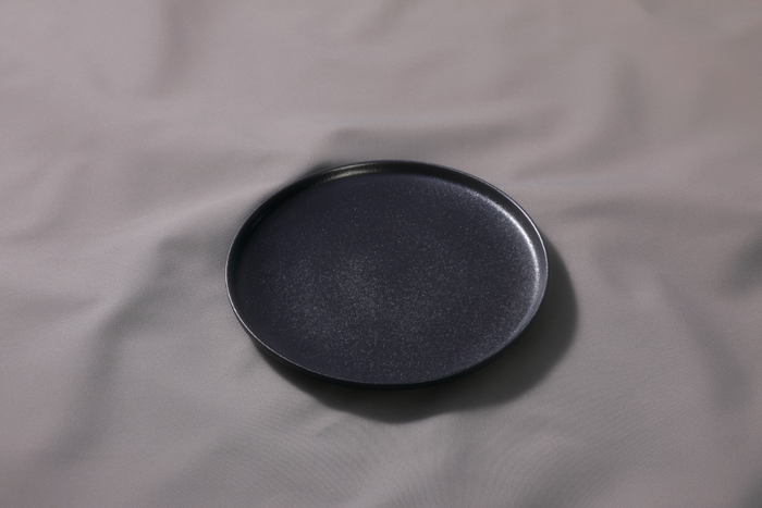 Maastricht Porselein - Universe - Bord - 2 stuks - ø 19 cm - Zwart