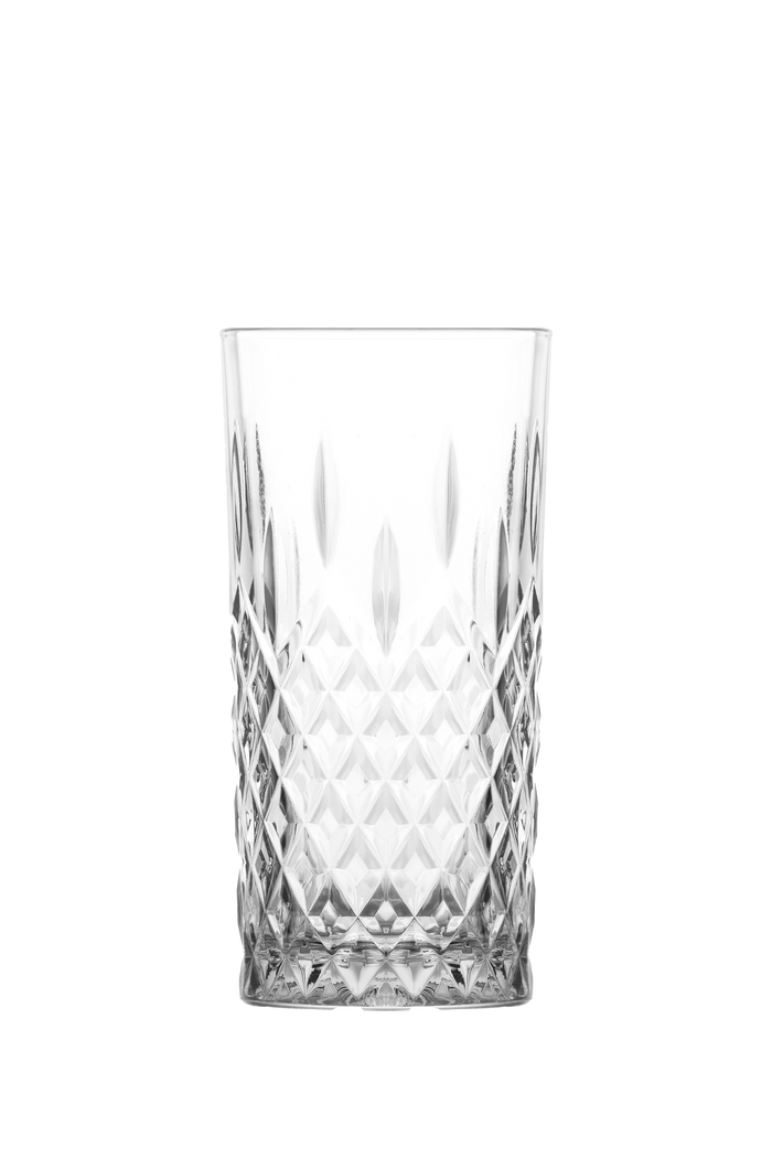 Mammoet - Rose - Longdrinkglas - 6 stuks - 36 cl - Transparant