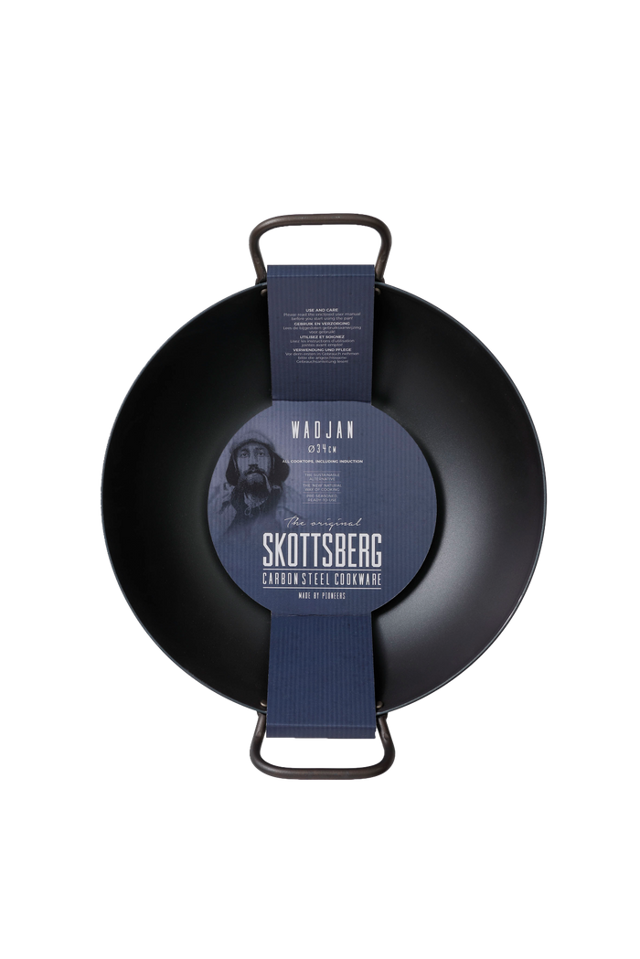 Skottsberg - Carbon Steel - Wadjan - Plaatstaal - Wokpan