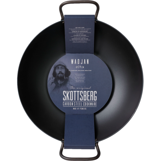 Skottsberg - Carbon Steel - Wadjan - Plaatstaal - Wokpan