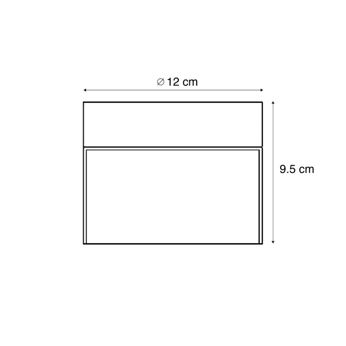 QAZQA Moderne plafondlamp wit met helder glas - Puck