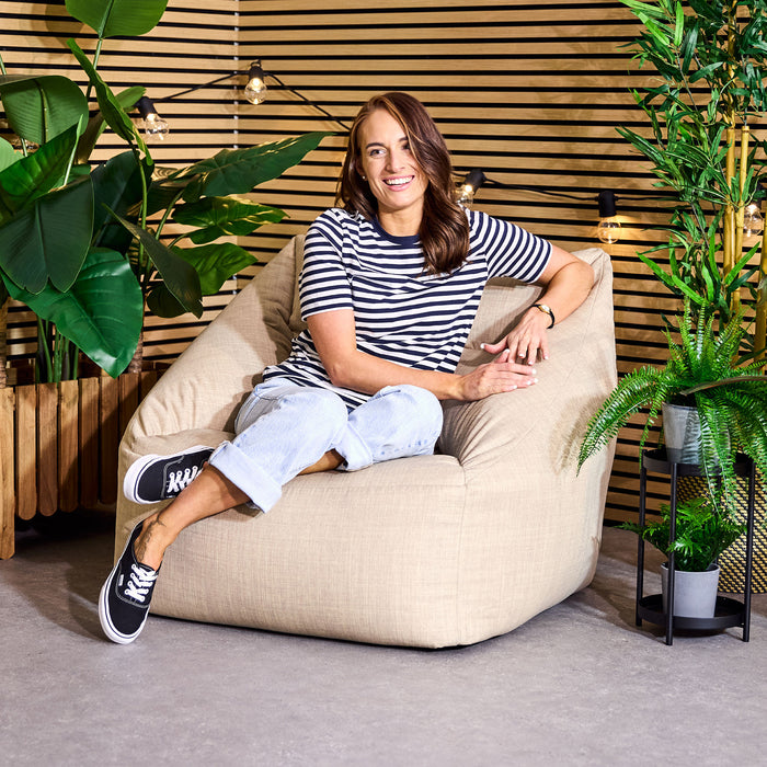 icon Natalia Zitzak Fauteuil - Binnen en Buiten - Beige