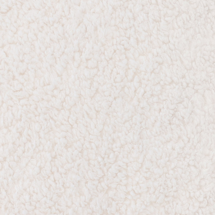 icon Milano XL Poef - Teddy - Wit