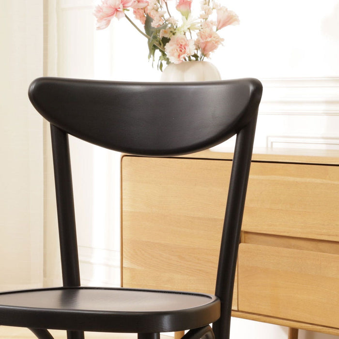 Fameg Musa Houten Bistrostoel Zwart