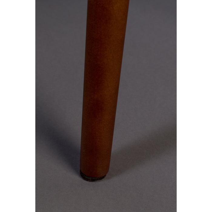 Dutchbone Barbara Stoel Oranje - Set van 2