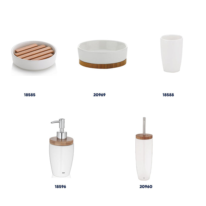 Kela - Natura Toiletborstel - Wit - Kela