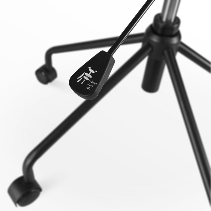 Nolon Nout-Liz Bureaustoel Zwart - Terracotta Kussen - Zwart Onderstel