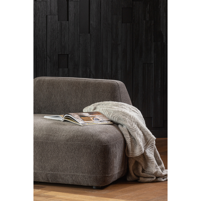 WOOOD Sterck Fauteuil - Polyester - Charcoal - 118x102x41
