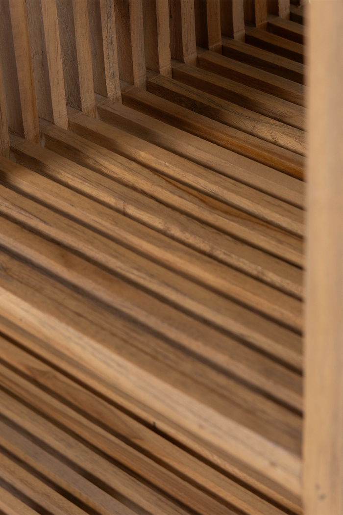 WOOOD Jasmijn Sidetable Recycled Teak - Naturel - 55x55x30